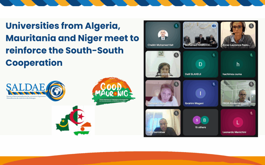 GOOD MAUR-NIG And SALDAE projects Hold First Joint online Meeting to Reinforce South–South Cooperation